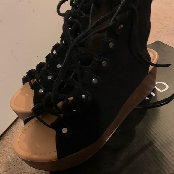 Torrid Lace-up Sandals - Picture 7 of 9